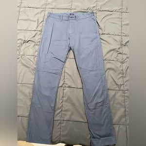 Blue J Crew chino pant. Slim fit. Size 30x32